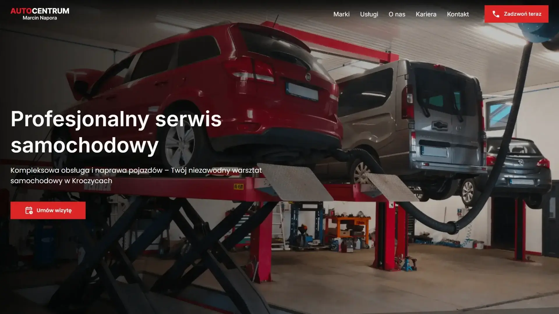 Efekt finalny strony - zrzut ekranu numer 1