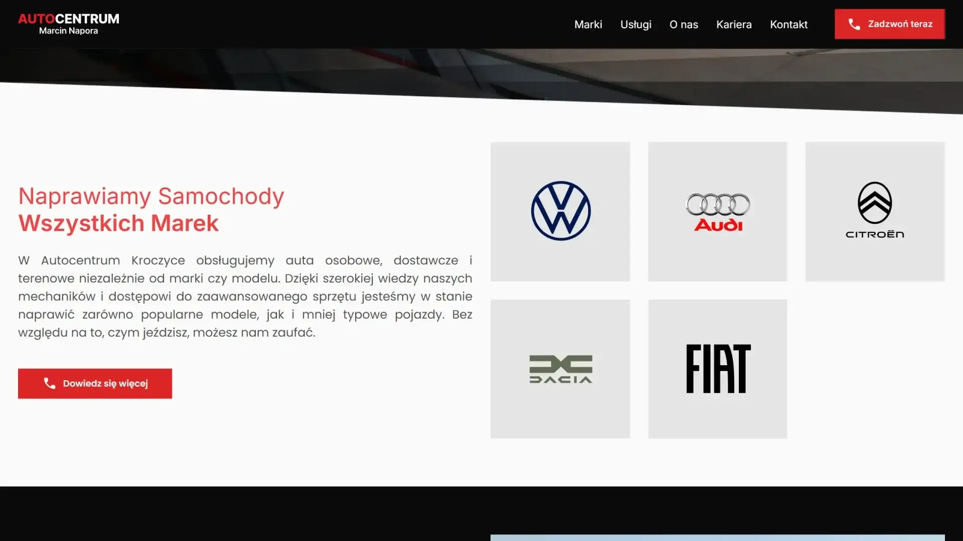 Efekt finalny strony - zrzut ekranu numer 2