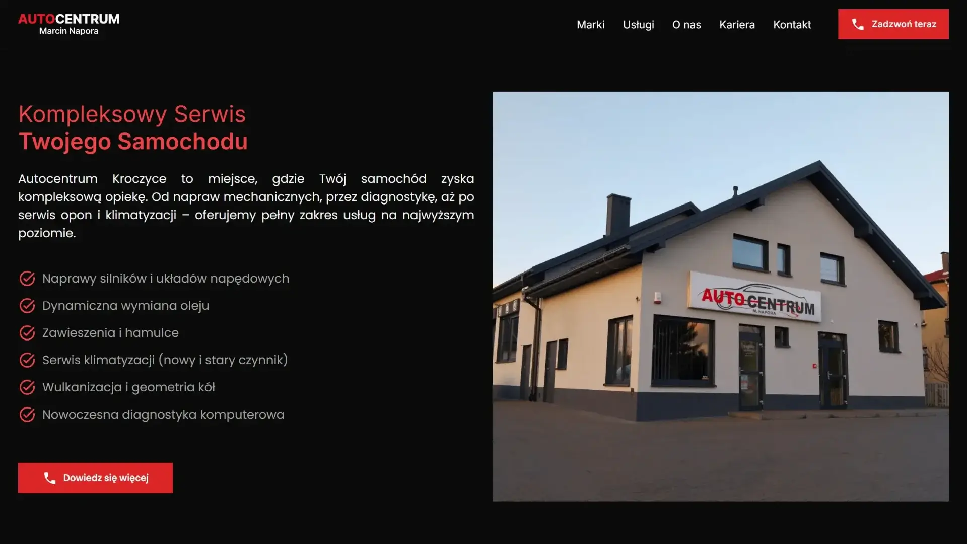 Efekt finalny strony - zrzut ekranu numer 3