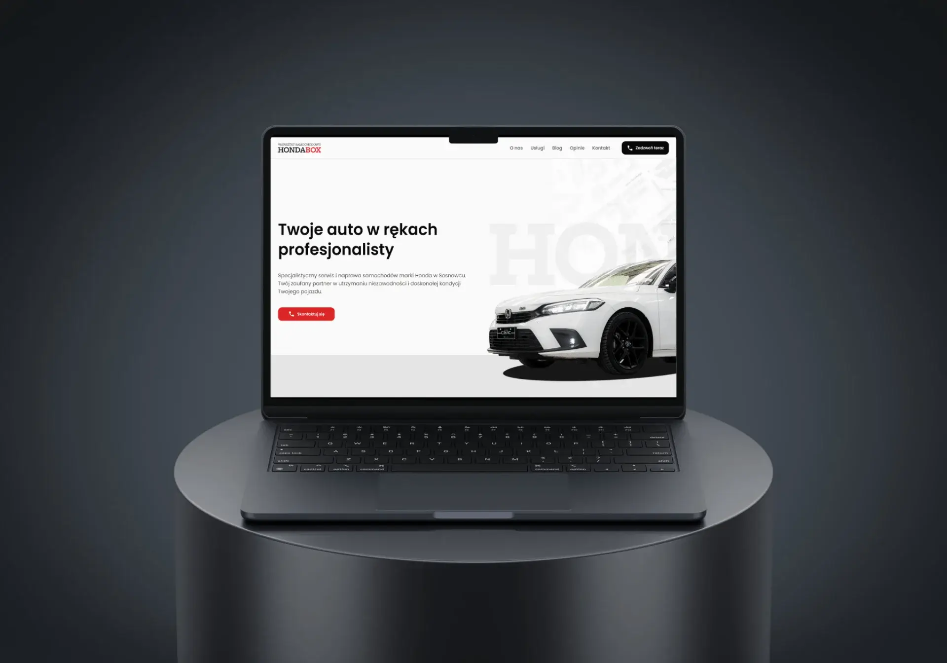 Zdjęcie przedstawiające stronę internetową