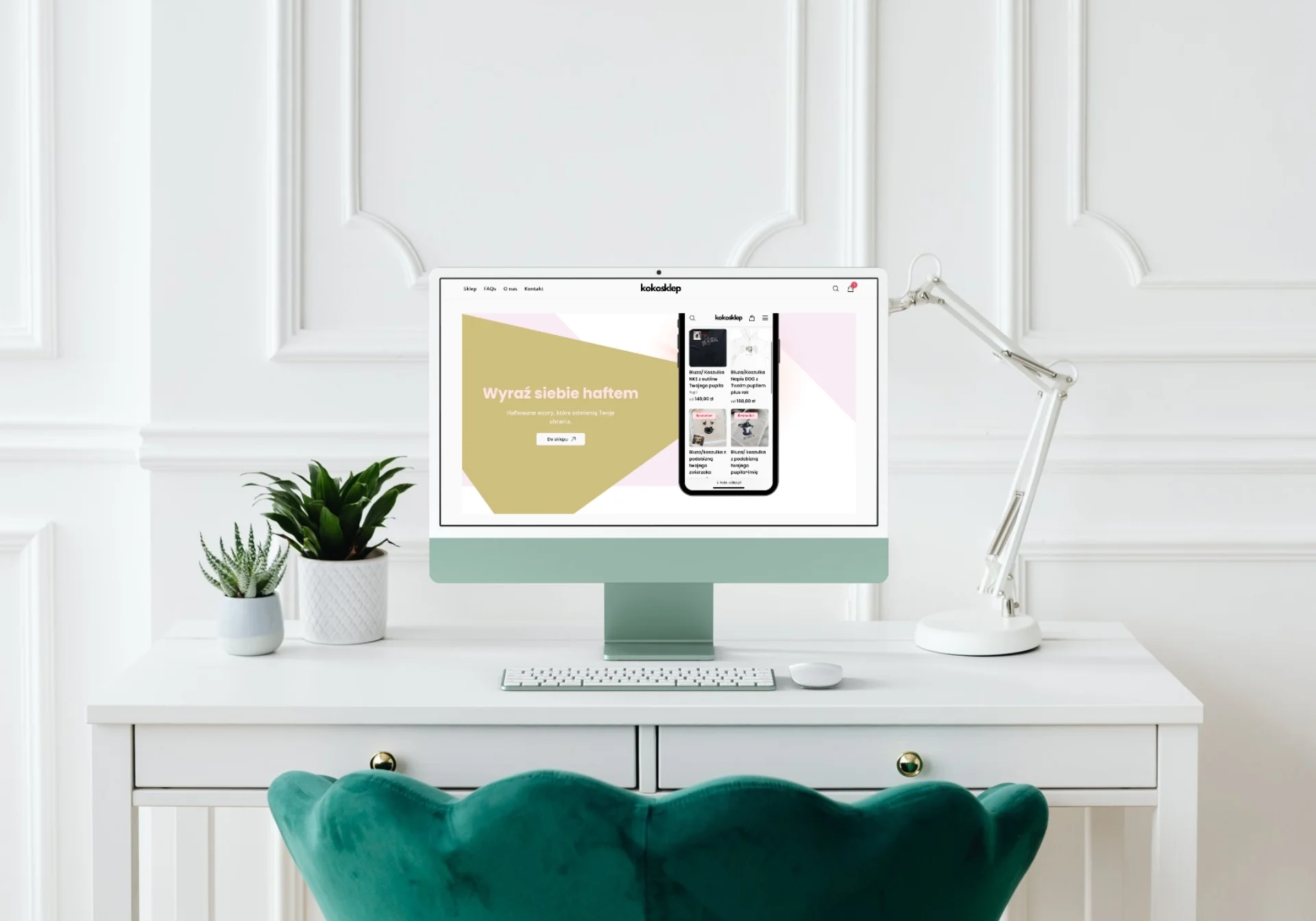 Zdjęcie przedstawiające stronę internetową