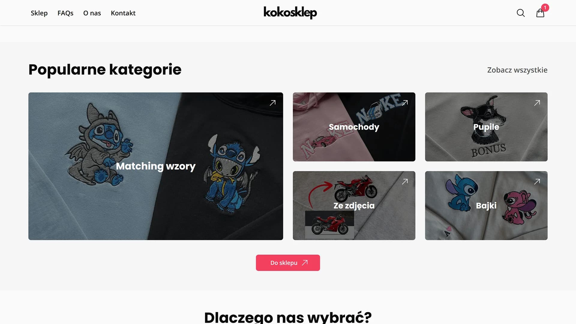 Efekt finalny strony - zrzut ekranu numer 2