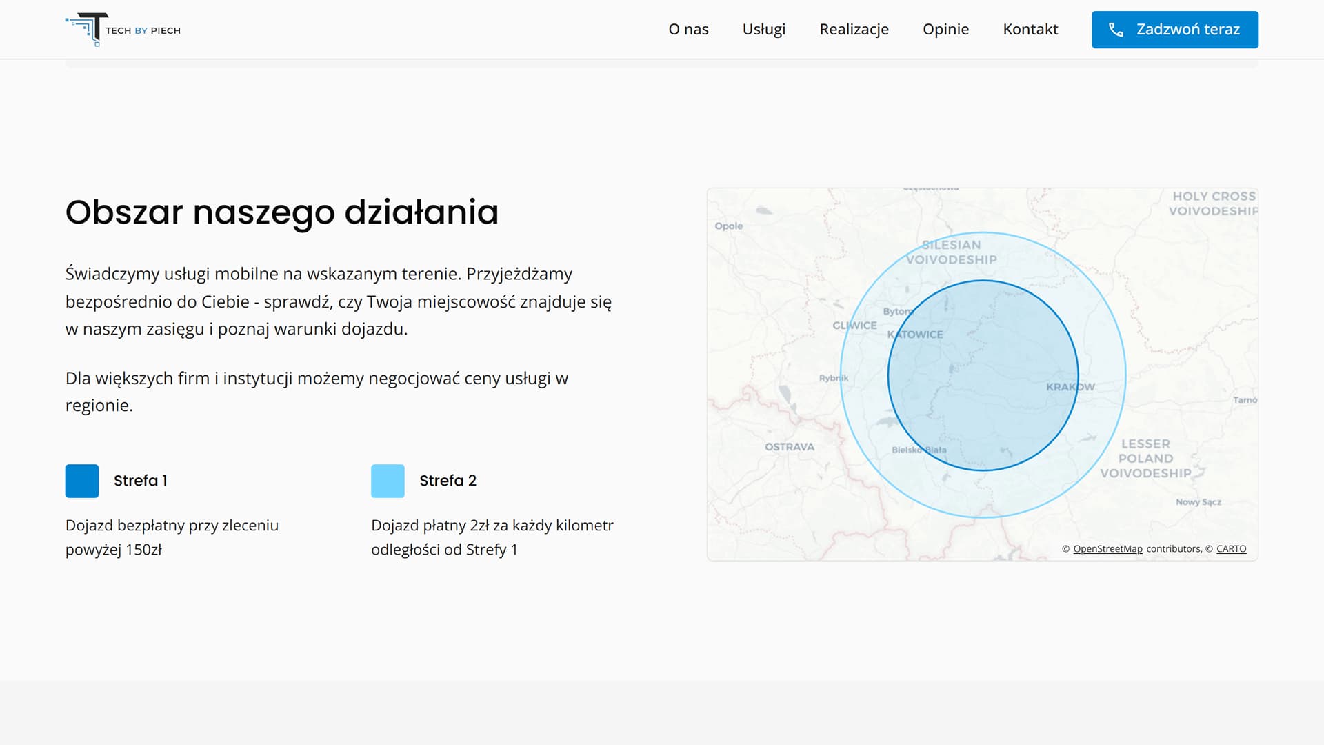 Efekt finalny strony - zrzut ekranu numer 3